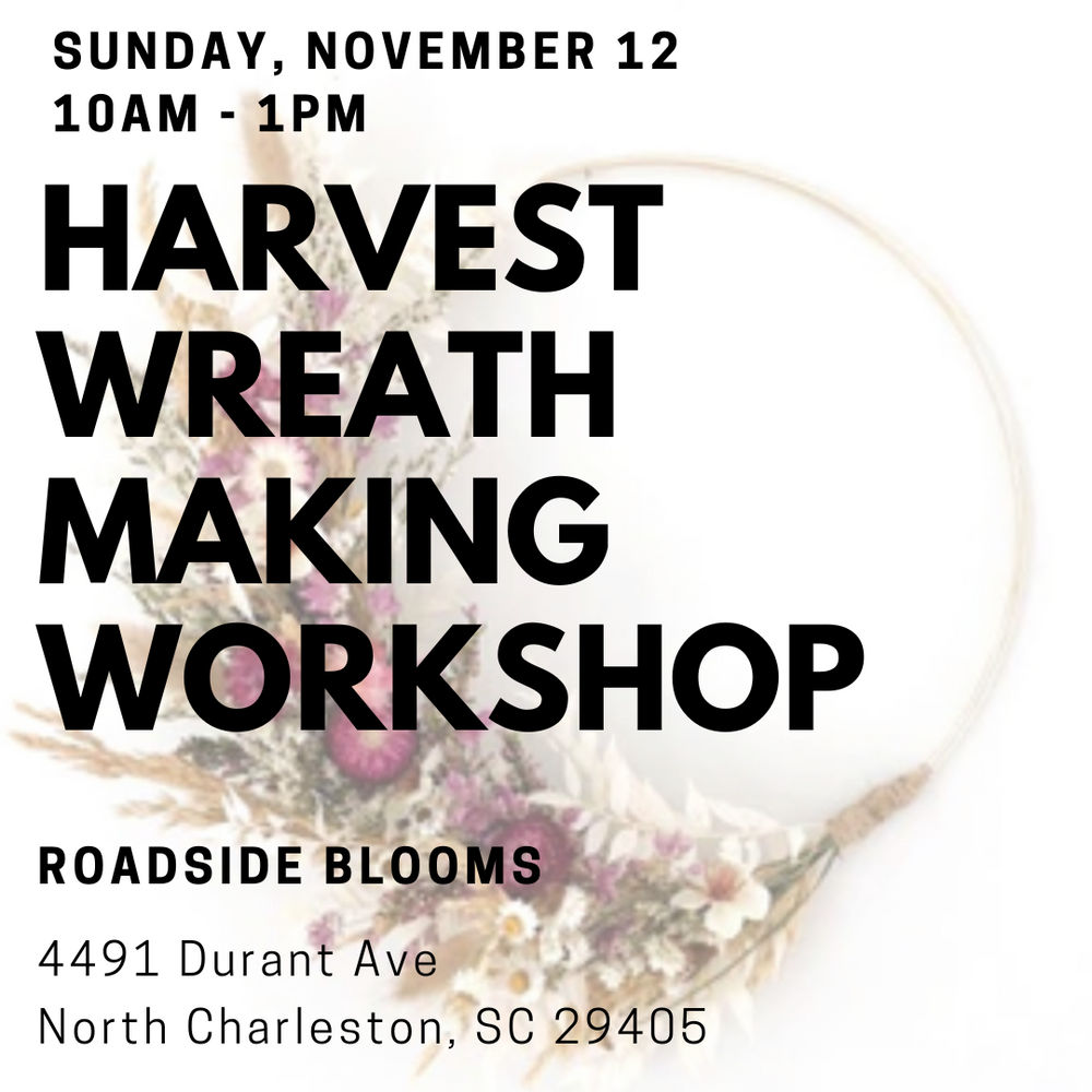 
                  
                    Sunday, Nov. 12: Harvest Wreath Making Workshop
                  
                