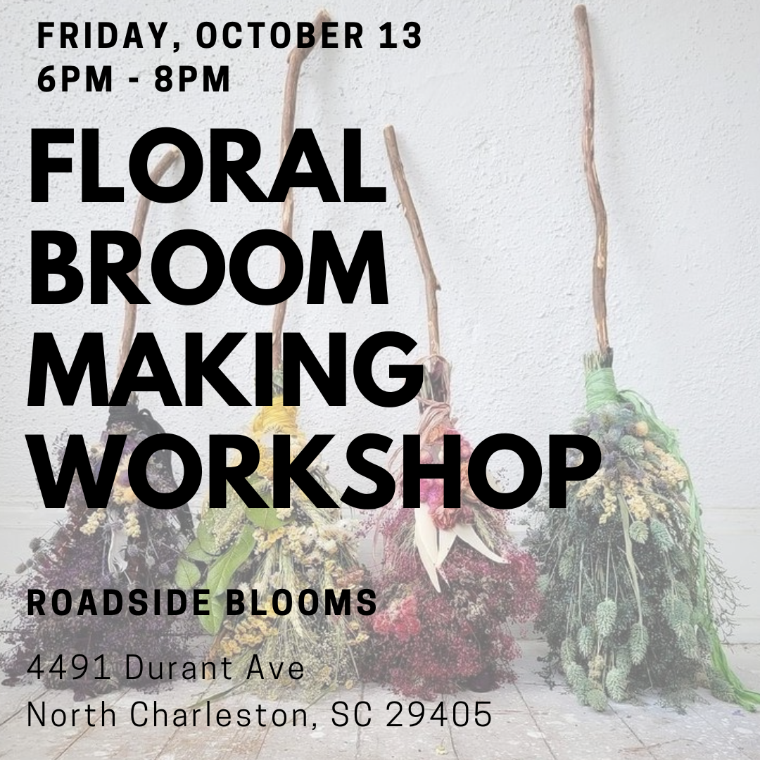 
                  
                    Friday, Oct. 13: Floral Broom Making Workshop
                  
                