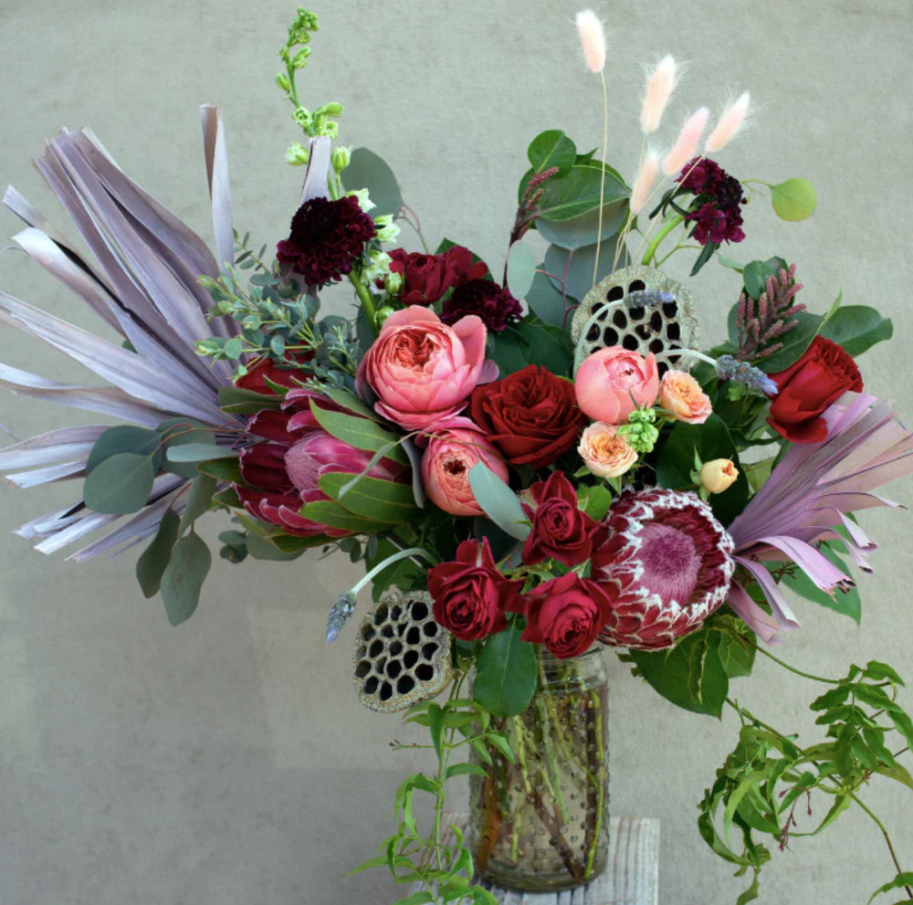 
                  
                    Valentine's Day Arrangement (Romantic Palette)
                  
                