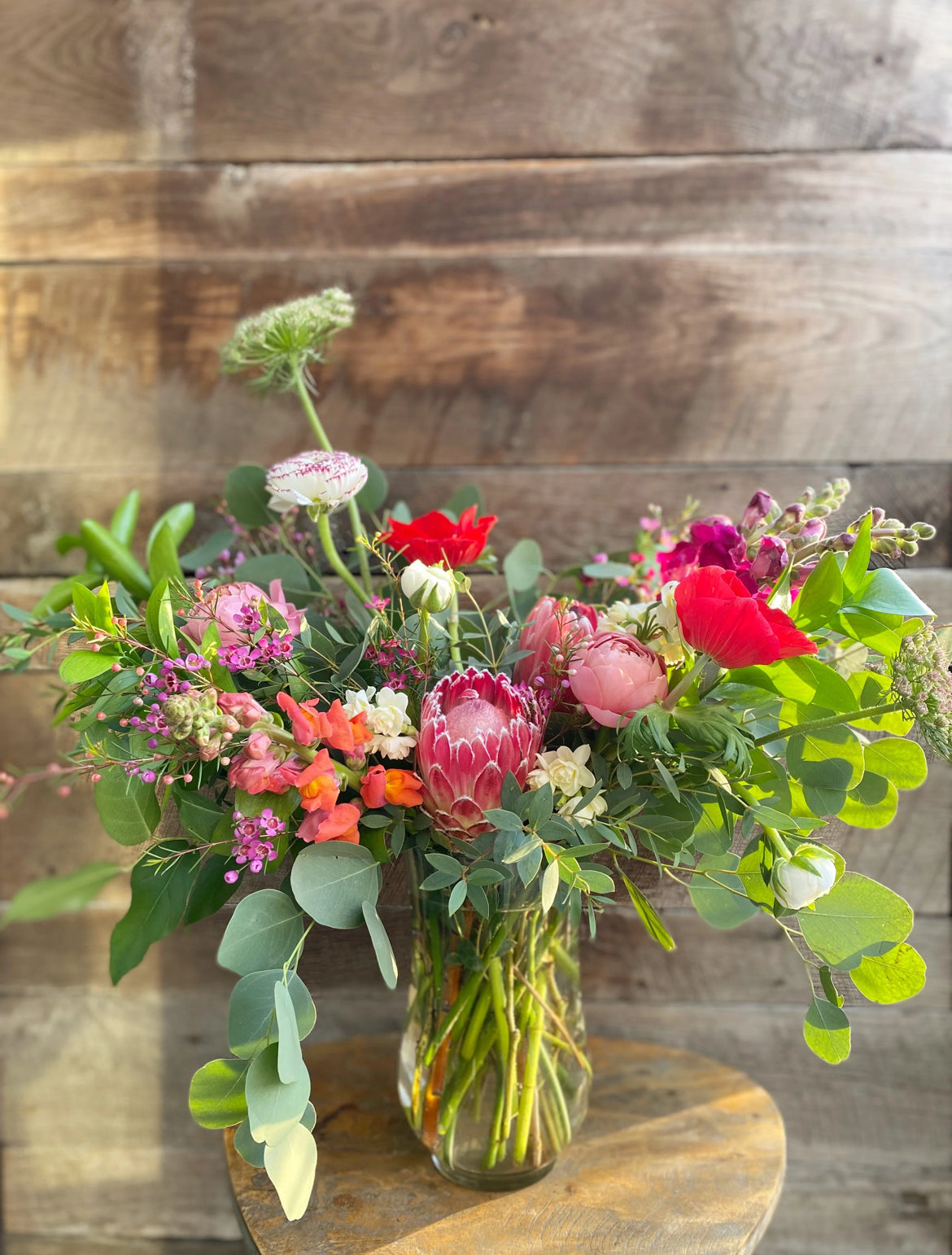 
                  
                    Valentine's Day Arrangement (Romantic Palette)
                  
                