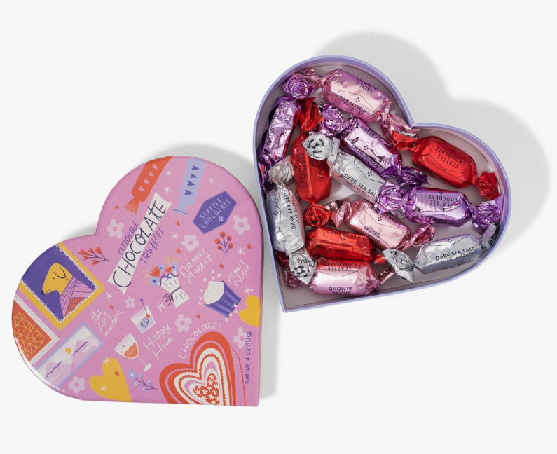 
                  
                    Valentine's Day - To Do With You Truffle Heart Box - 4oz - Online Ordering ONLY
                  
                