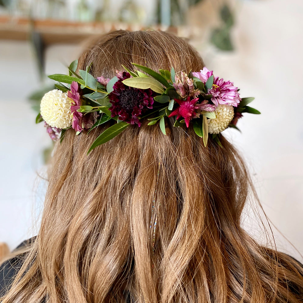 
                  
                    Bridesmaid Floral Crown
                  
                
